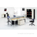 Classic wooden MDF office partition with melamine finished